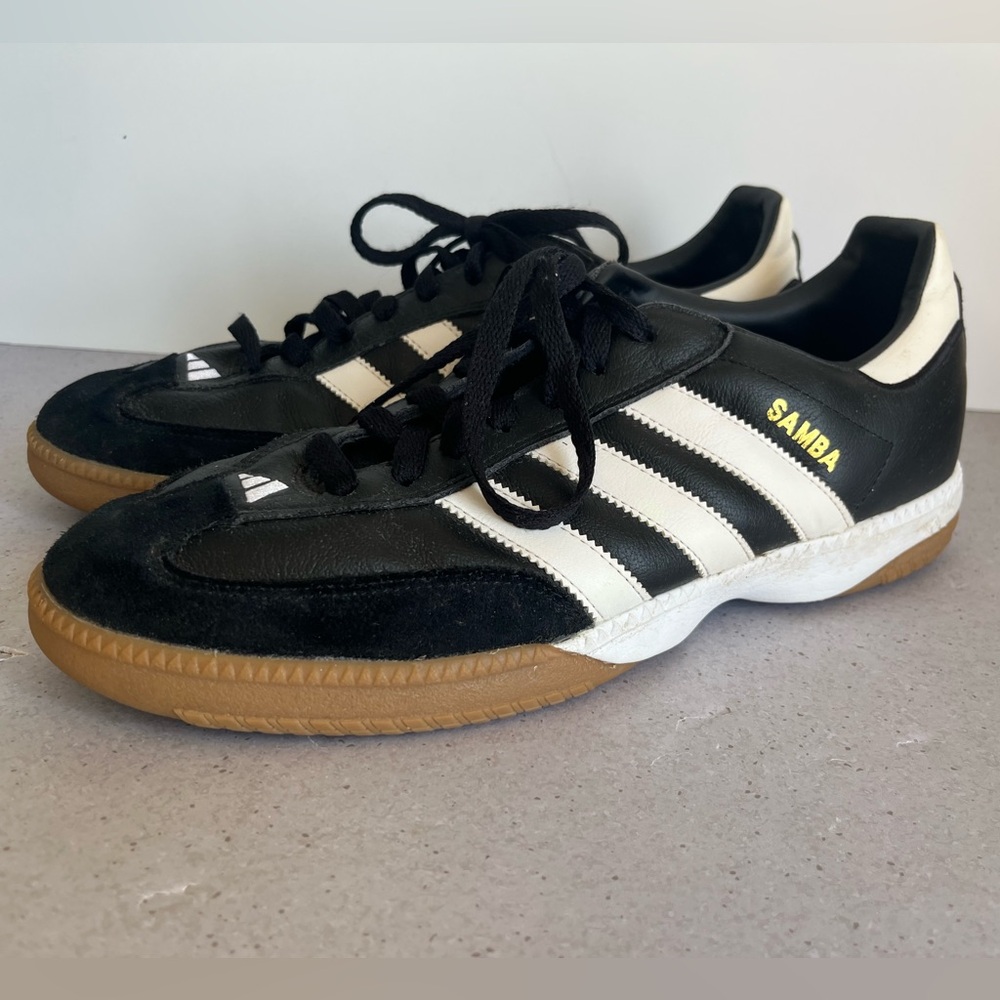 Adidas Samba MN Millennium Black White Gum Men’s 12.5 Unisex Casual Shoes IF1952